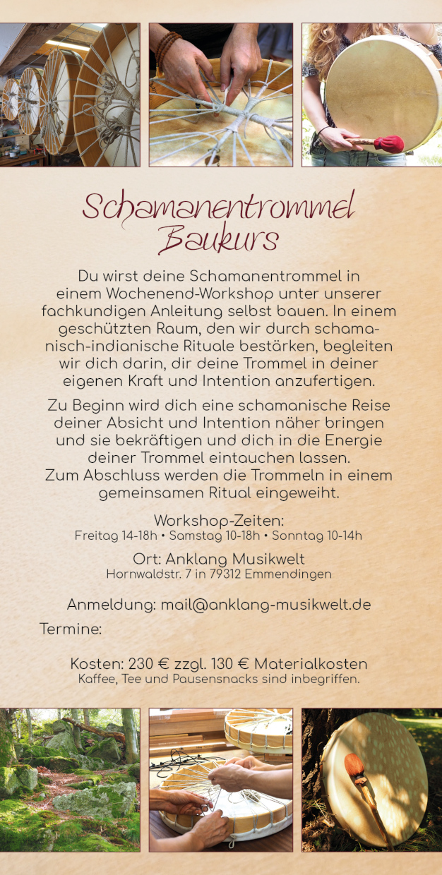 Schamanentrommel-Baukurs 2