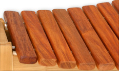 Klangzungen aus Padouk