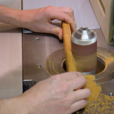 Stimmen eines Xylophon-Klangstabes